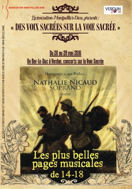 24 mai 2016. Erize-la-Petite 18h00 Baptême de la place de la Mairie, Concert « Des voix sacrées sur la Voie Sacrée »