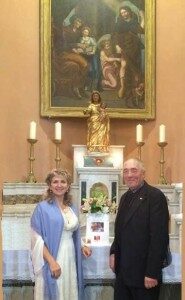 23 octobre 2016. Eglise de Mollégès, Messe anniversaire pour Madame DUPLAN Marcelle et Monsieur DUPLAN Jean.