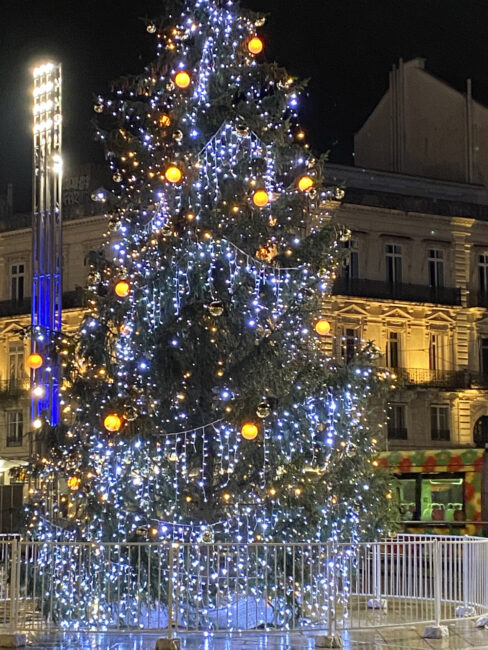 28 décembre 2020. MONTPELLIER By night! Trop beau…