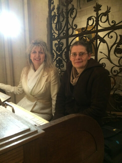 26 mars 2019. MONTPELLIER, Cathédrale, messe d’Hommage, avec à l’orgue Brigitte Alzieu.