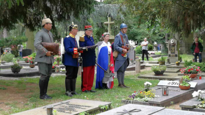 16 juin 2019. Allemagne, Germersheim, reconstitution historique 1914-1918.