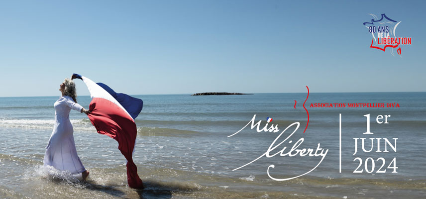 Samedi 1 juin 2024. Palavas-les-Flots (34), sortie de mon dernier album, « Miss Liberty et la Libération… » labellisé Mission Libération par l’État.